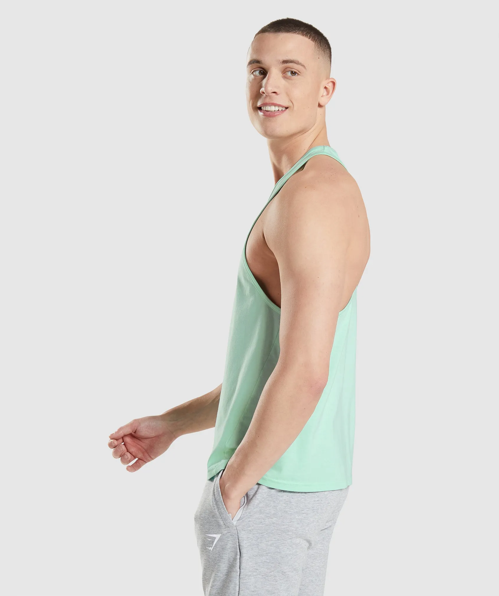 Gymshark Critical Stringer - Turbo Blue sold by Gymshark product image thumbnail 3