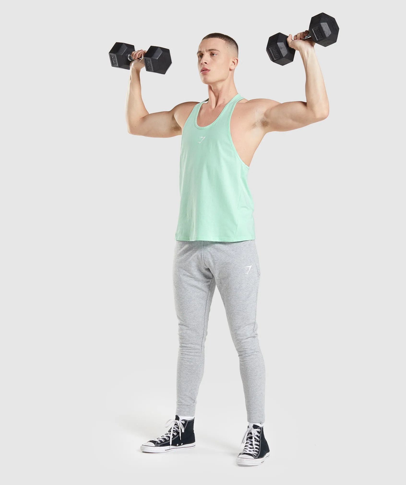 Gymshark Critical Stringer - Turbo Blue sold by Gymshark product image thumbnail 4