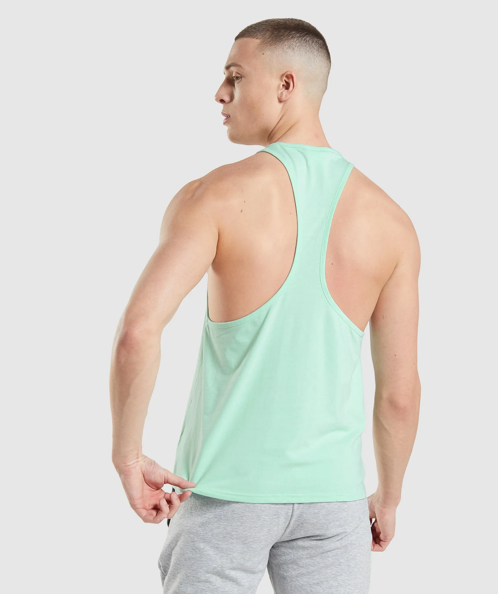Gymshark Critical Stringer - Turbo Blue sold by Gymshark product image thumbnail 2