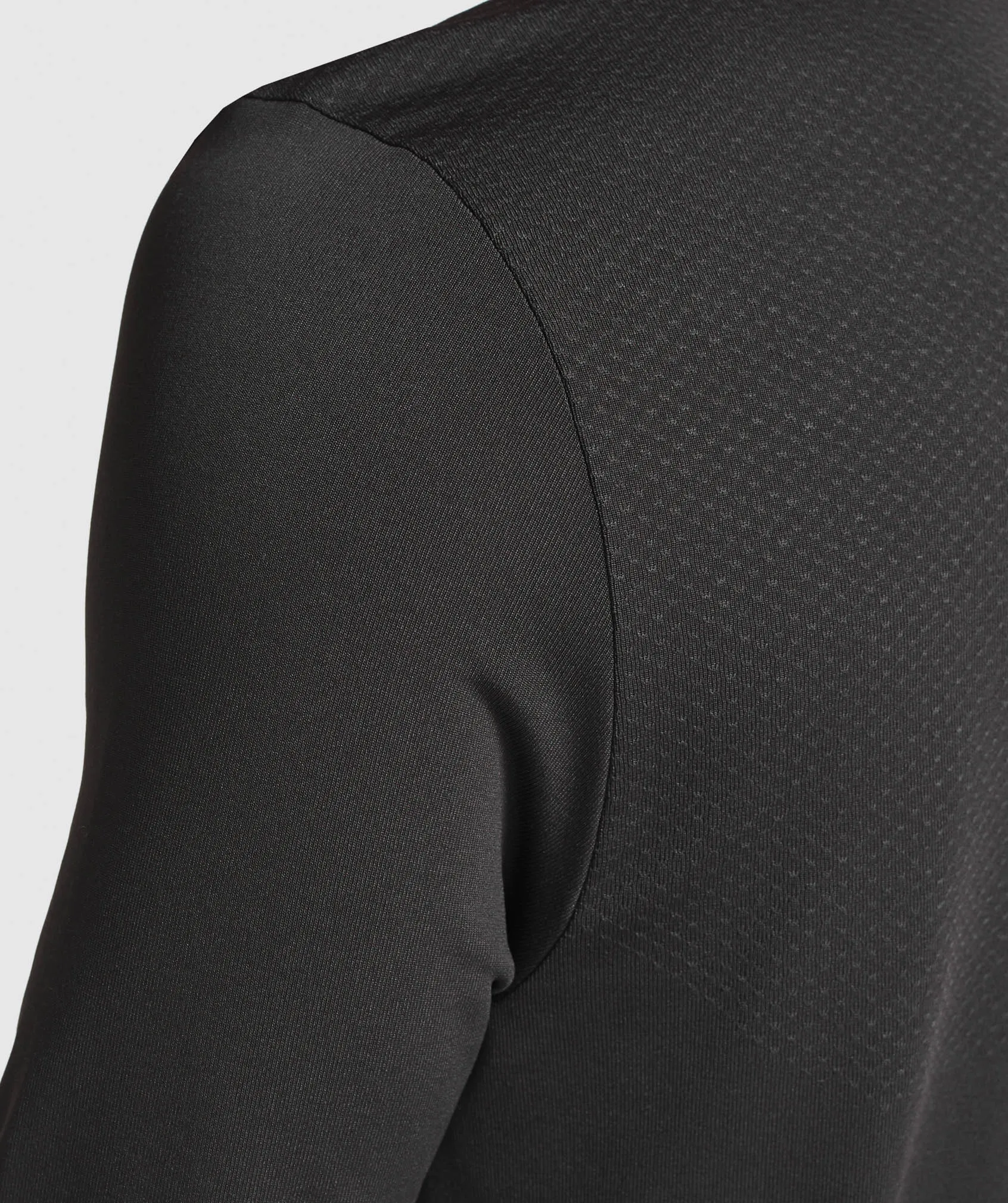 Gymshark Vital Long Sleeve T-Shirt - Black Marl sold by Gymshark product image thumbnail 5