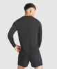 Gymshark Vital Long Sleeve T-Shirt - Black Marl sold by Gymshark