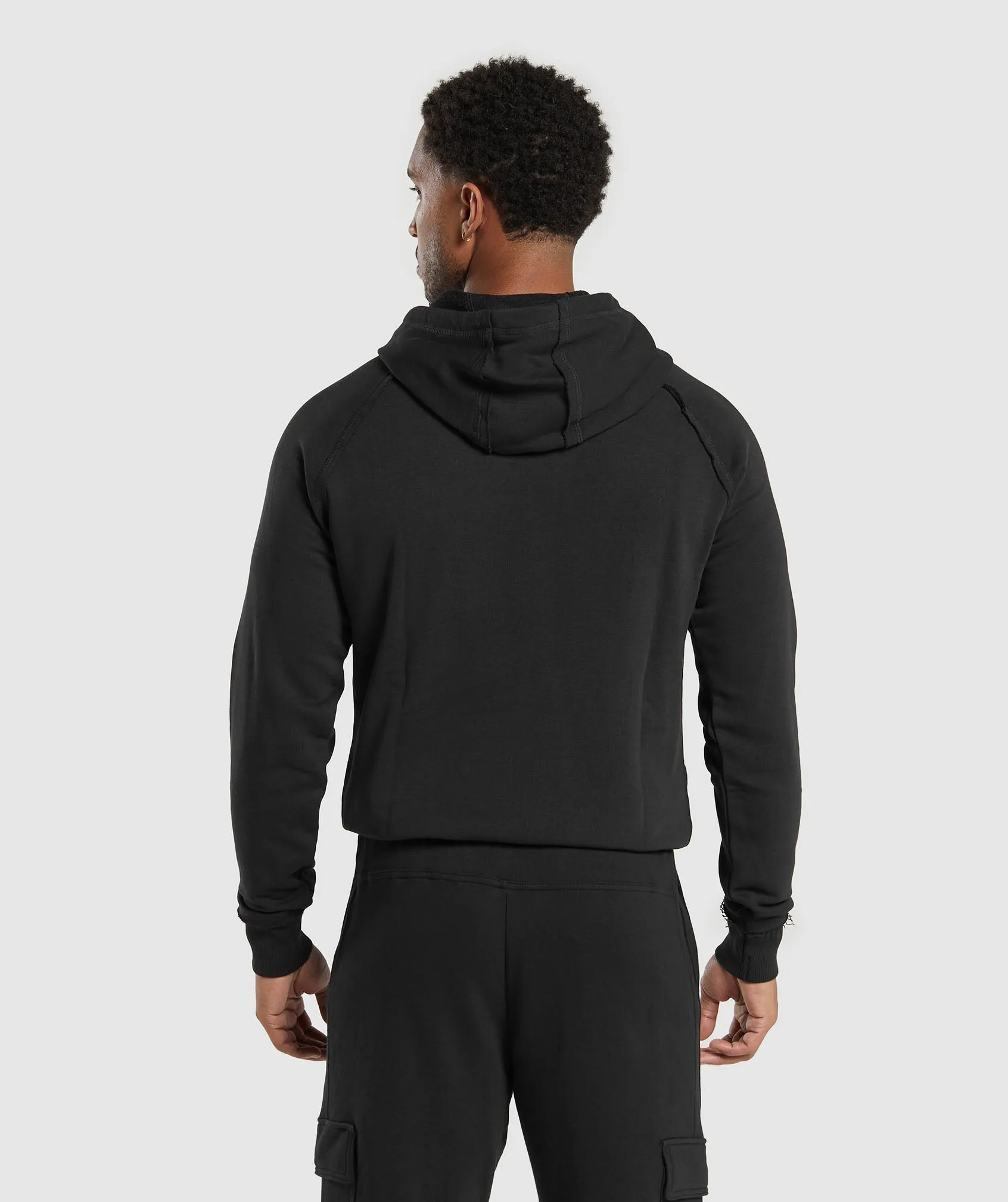 Gymshark Legacy Hoodie - Black sold by Gymshark product image thumbnail 3