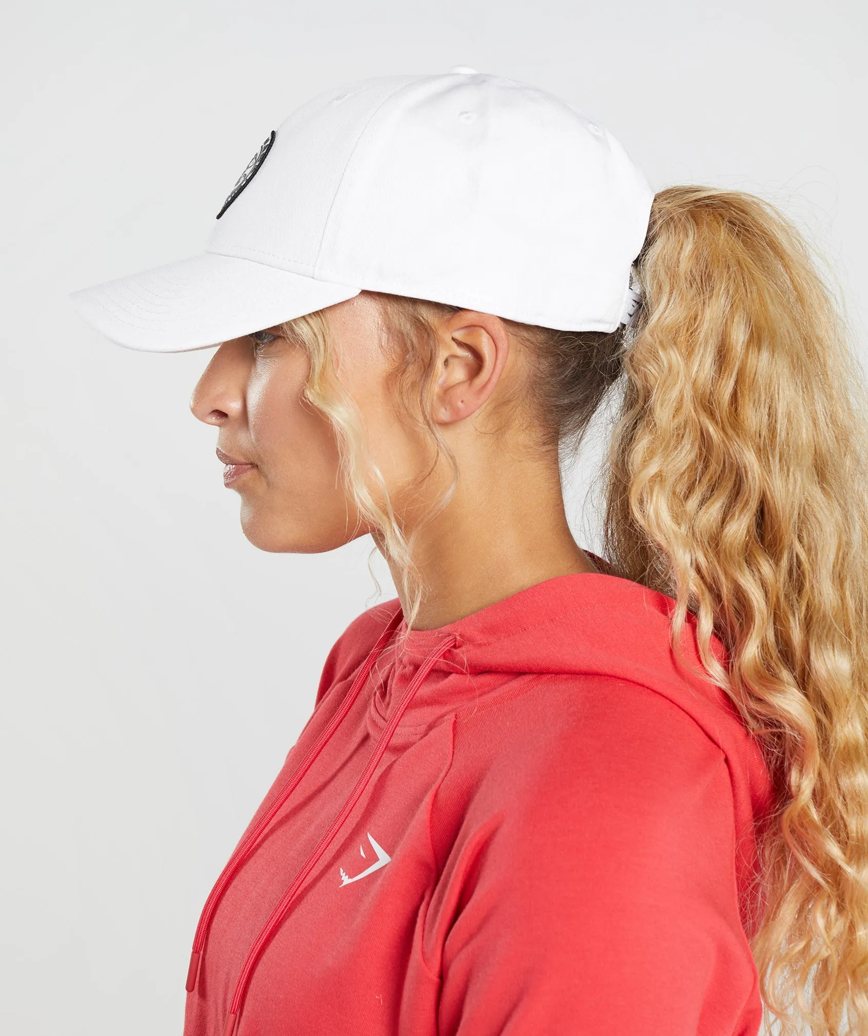 Gymshark Legacy Cap - White sold by Gymshark product image thumbnail 2