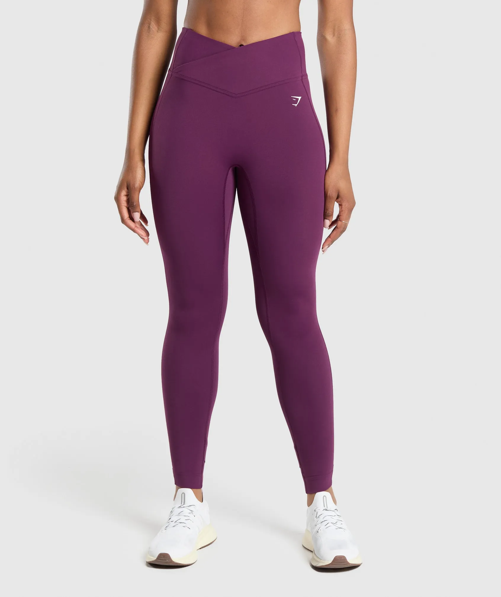 Gymshark Crossover Leggings - Magenta Purple sold by Gymshark