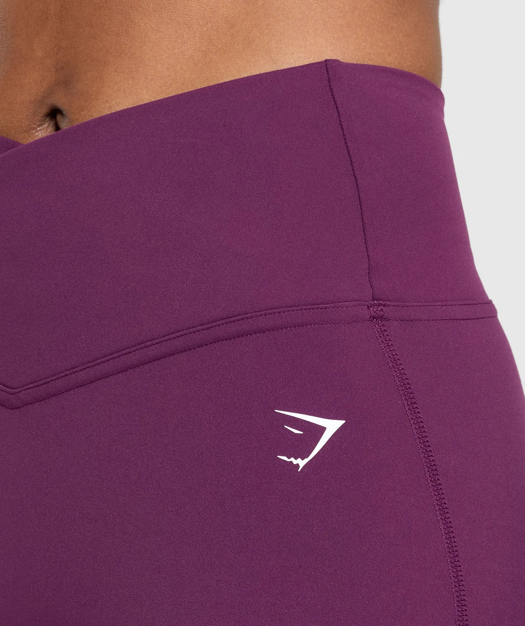 Gymshark Crossover Leggings - Magenta Purple sold by Gymshark product image thumbnail 5