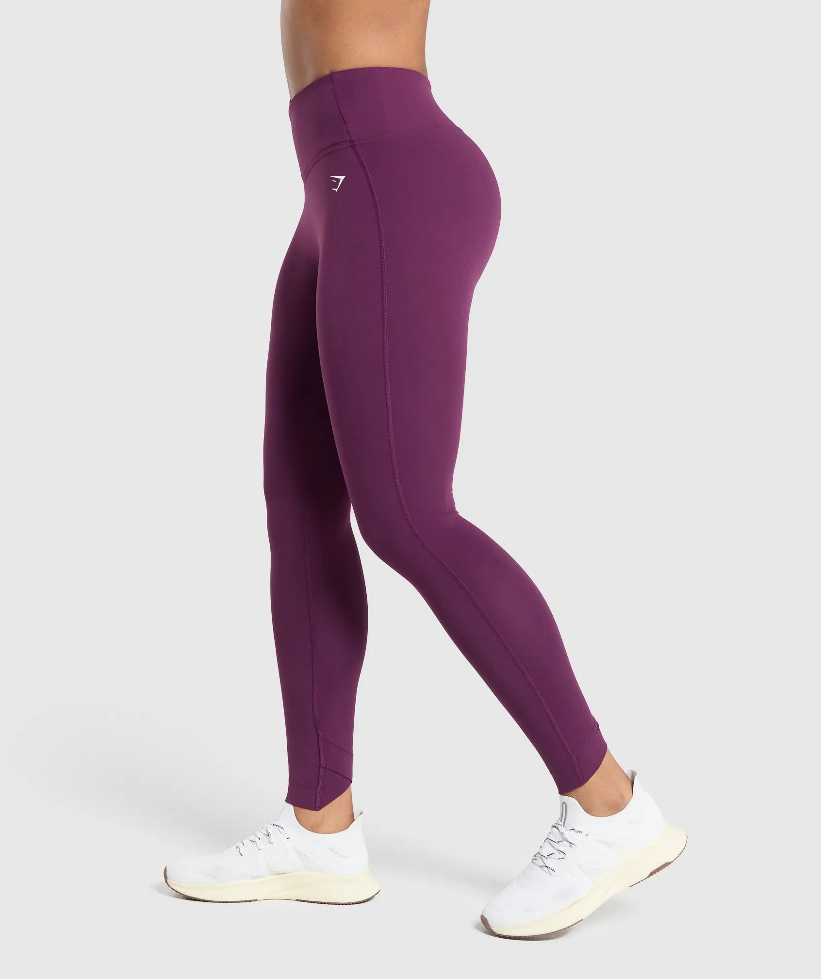 Gymshark Crossover Leggings - Magenta Purple sold by Gymshark product image thumbnail 3