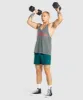 Gymshark Power Stringer - Grey sold by Gymshark