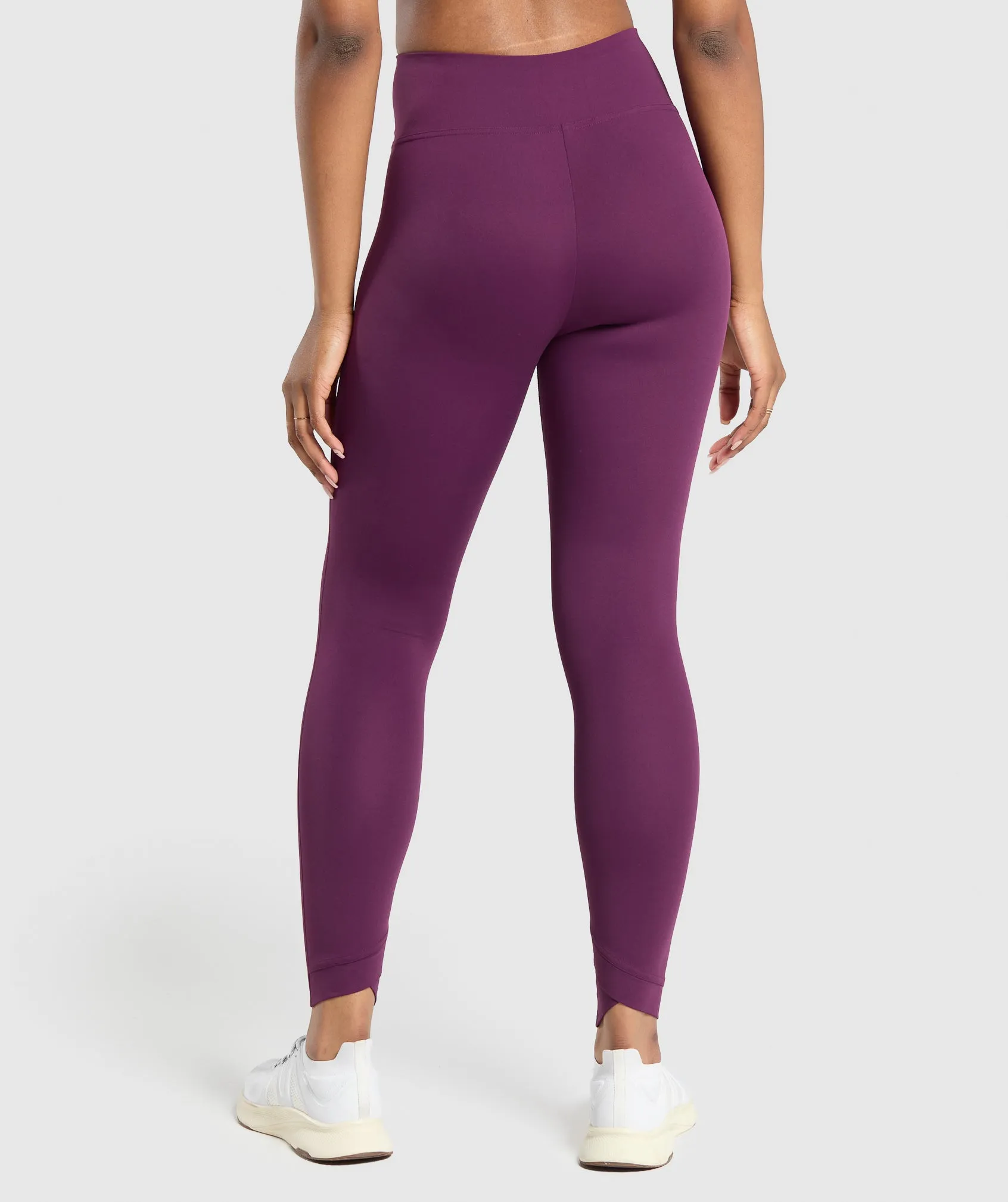 Gymshark Crossover Leggings - Magenta Purple sold by Gymshark product image thumbnail 2