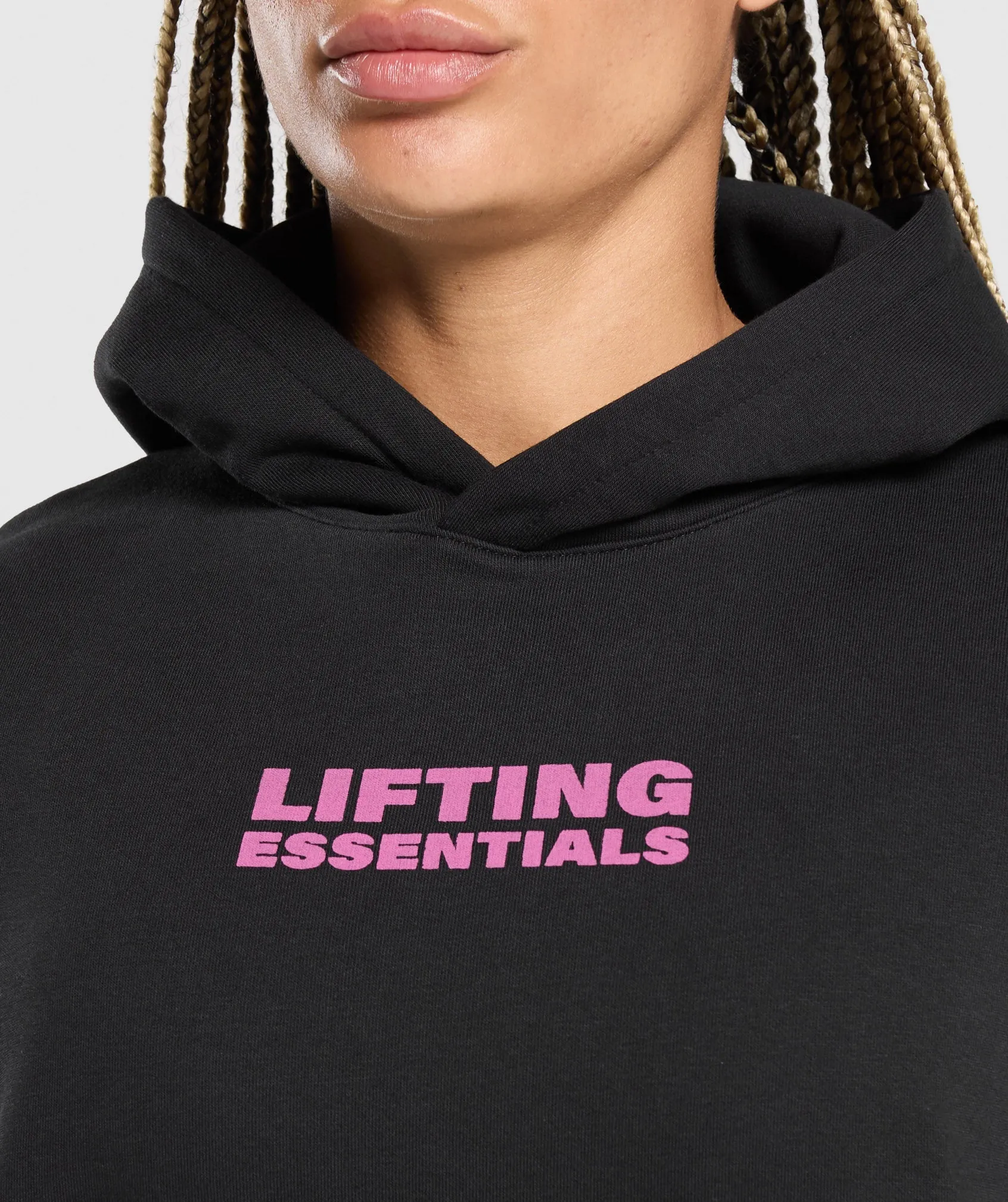 Gymshark Strong Women Oversized Hoodie - Black sold by Gymshark product image thumbnail 5