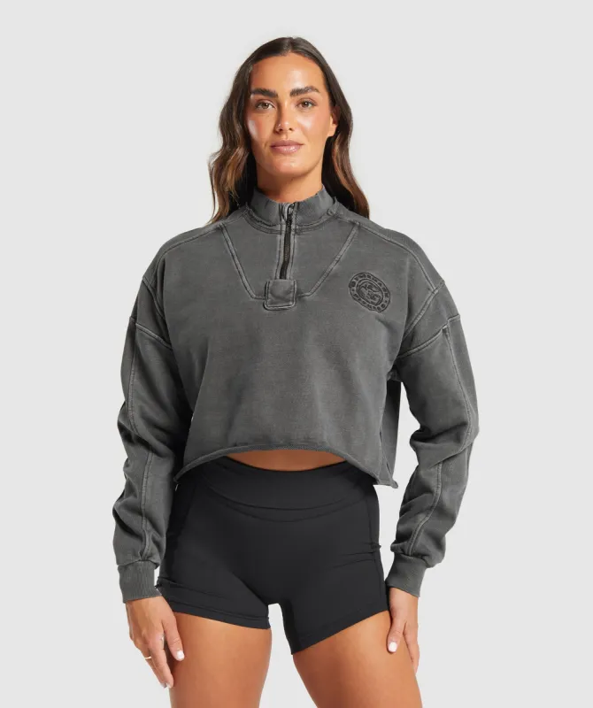 Gymshark Premium Legacy Sweatshirt - Black sold by Gymshark