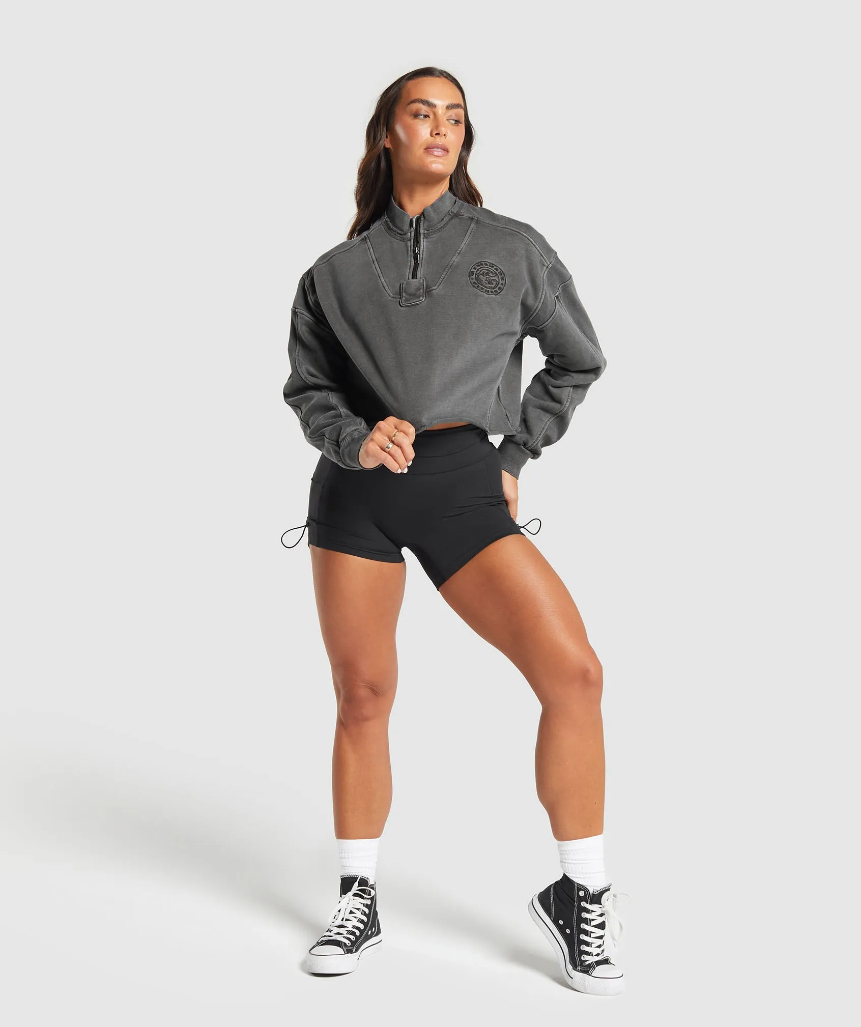 Gymshark Premium Legacy Sweatshirt - Black sold by Gymshark product image thumbnail 4