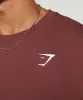 Gymshark Essential Oversized T-Shirt - Burgundy Brown sold by Gymshark