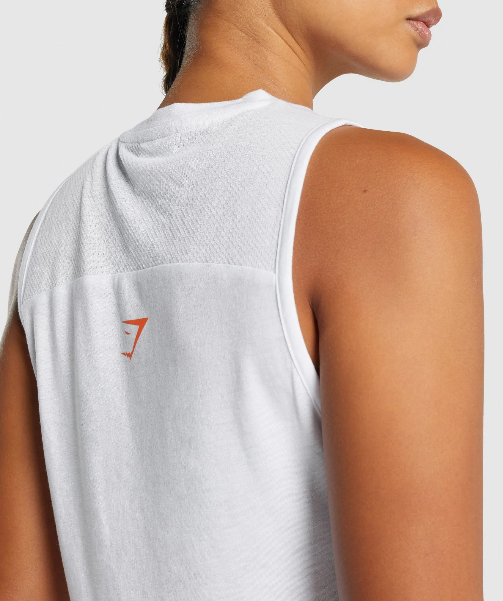 Gymshark Animal Graphic Infill Tank - White sold by Gymshark product image thumbnail 5