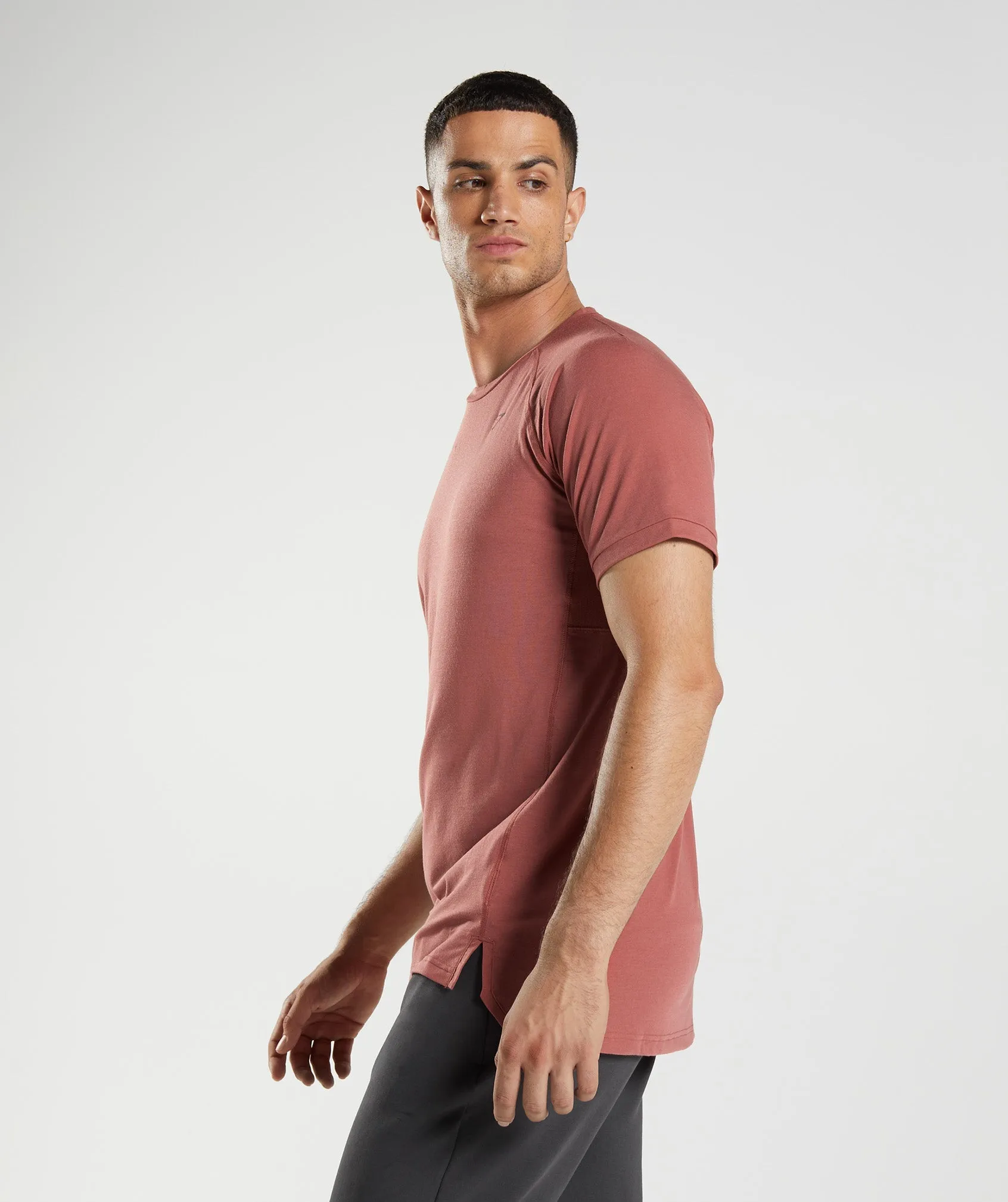 Gymshark Studio T-Shirt - Rose Brown sold by Gymshark product image thumbnail 3
