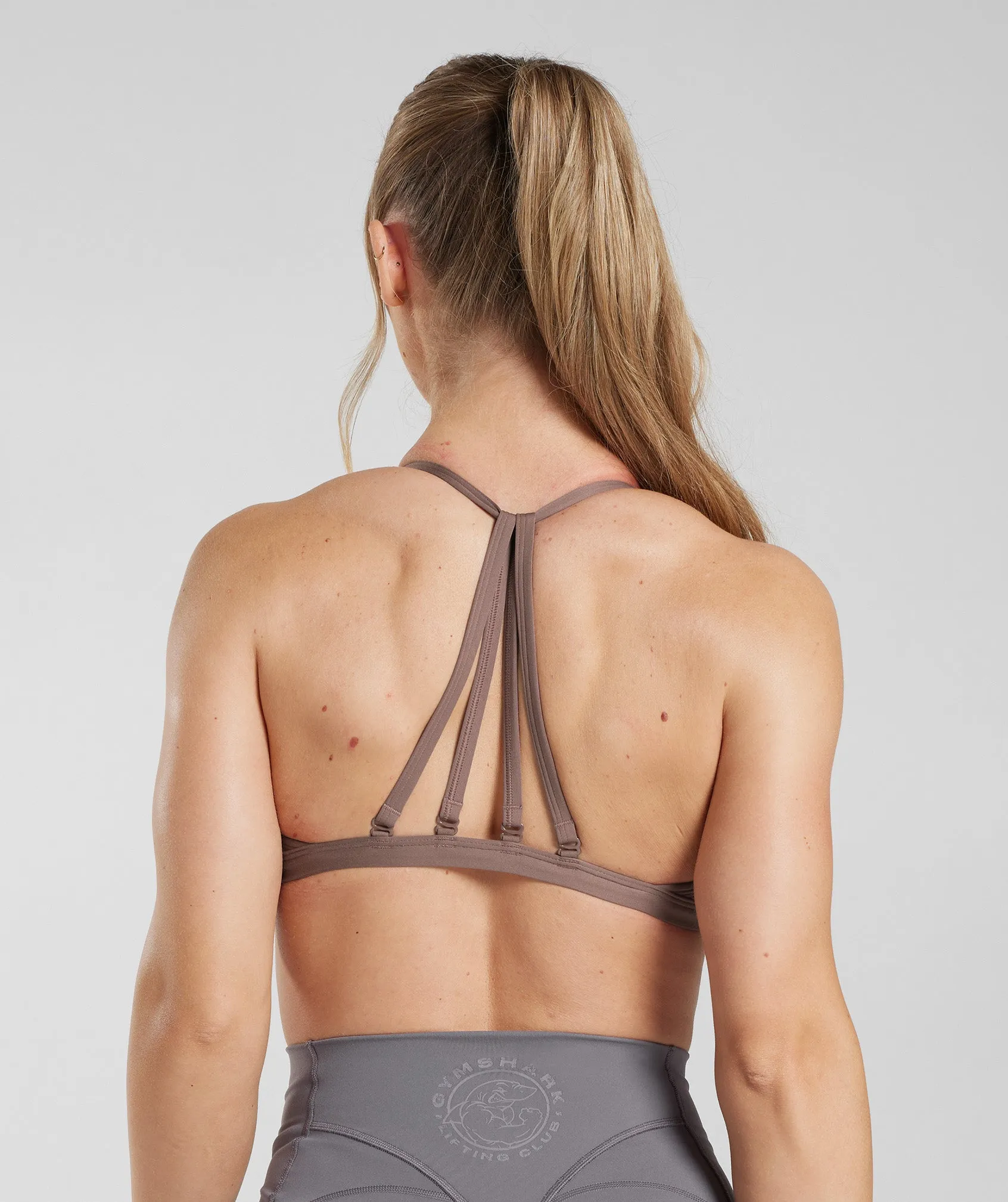 Gymshark Minimal Sports Bra - Truffle Brown sold by Gymshark product image thumbnail 2