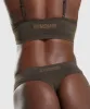 Gymshark Seamless Thong - Espresso Brown sold by Gymshark