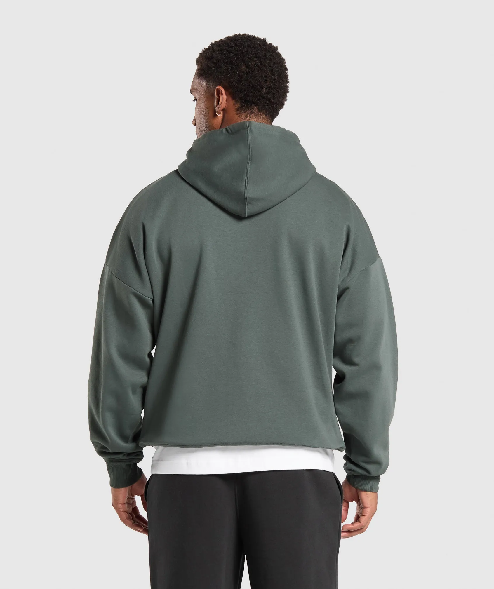 Gymshark Crest Oversized Hoodie - Slate Teal sold by Gymshark product image thumbnail 2