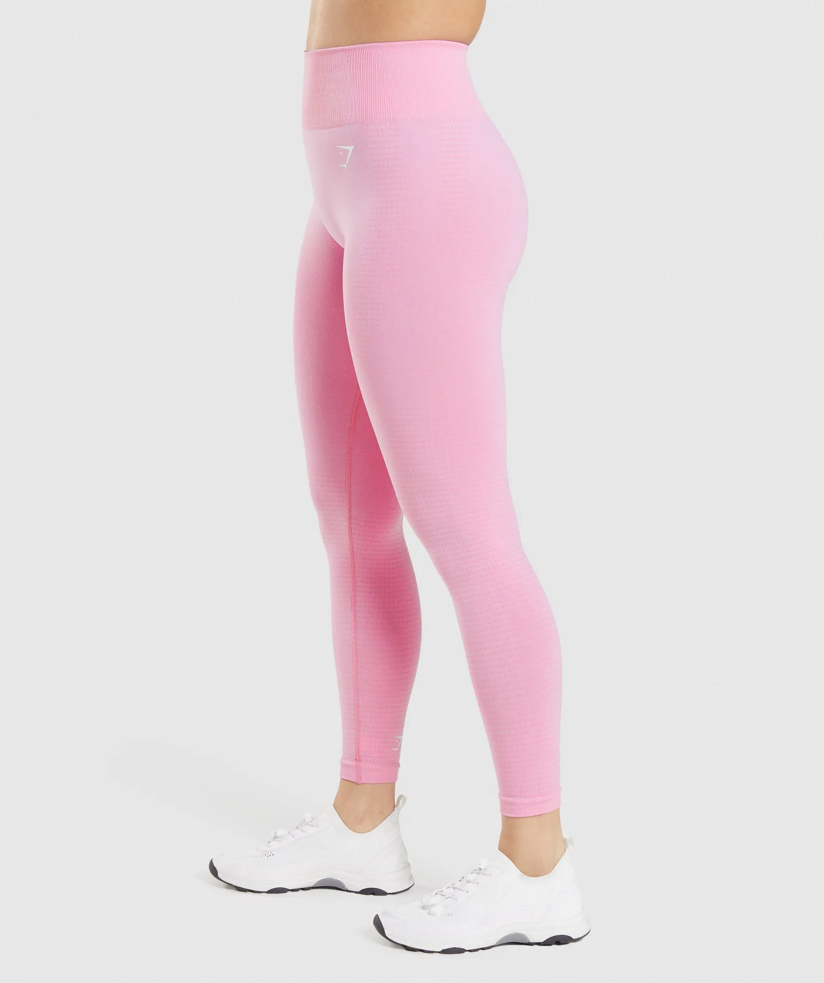 Gymshark Vital Seamless 2.0 Leggings - Sorbet Pink Marl sold by Gymshark product image thumbnail 3