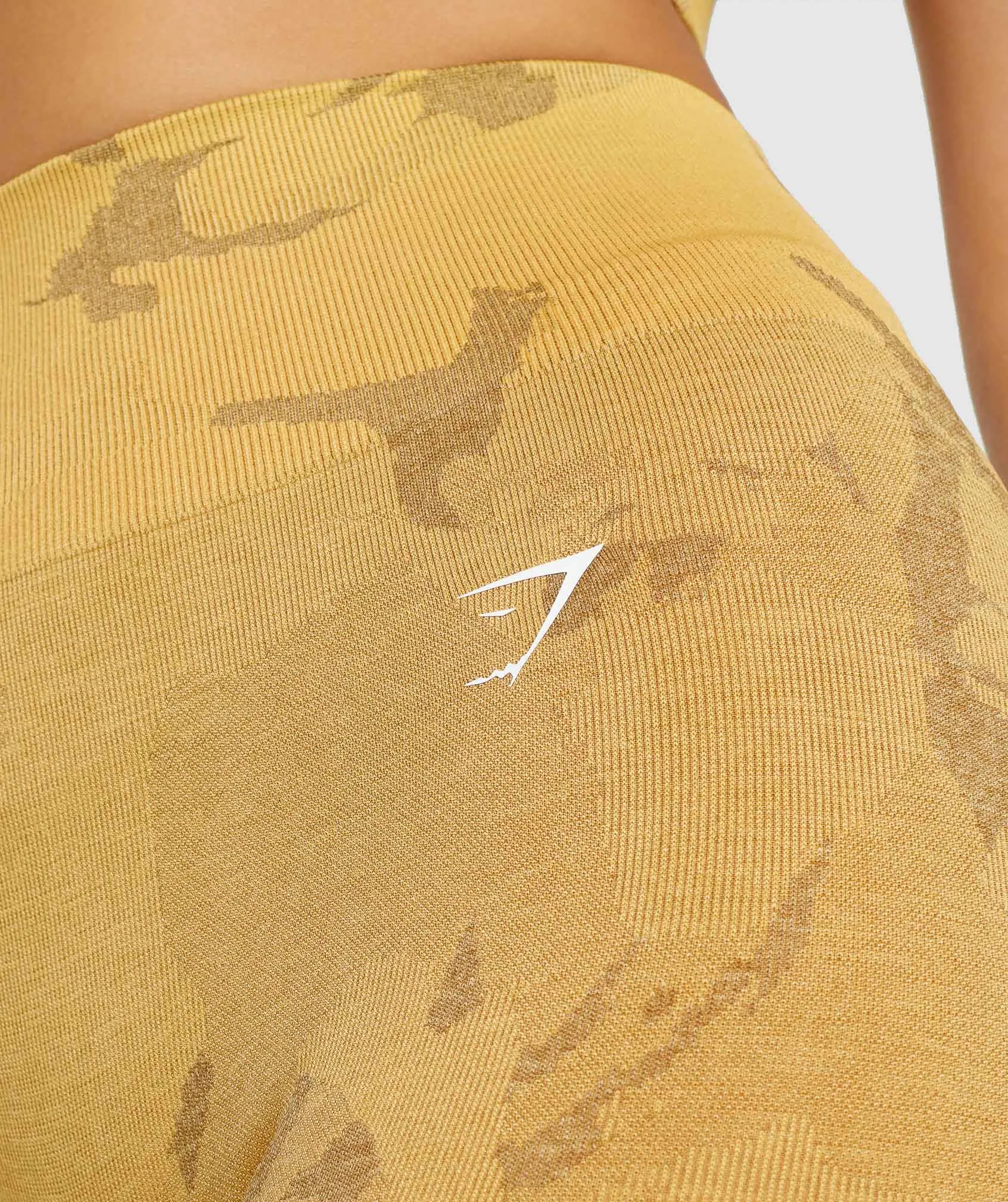 Gymshark Adapt Camo Seamless Leggings - Savanna | Yellow sold by Gymshark product image thumbnail 5