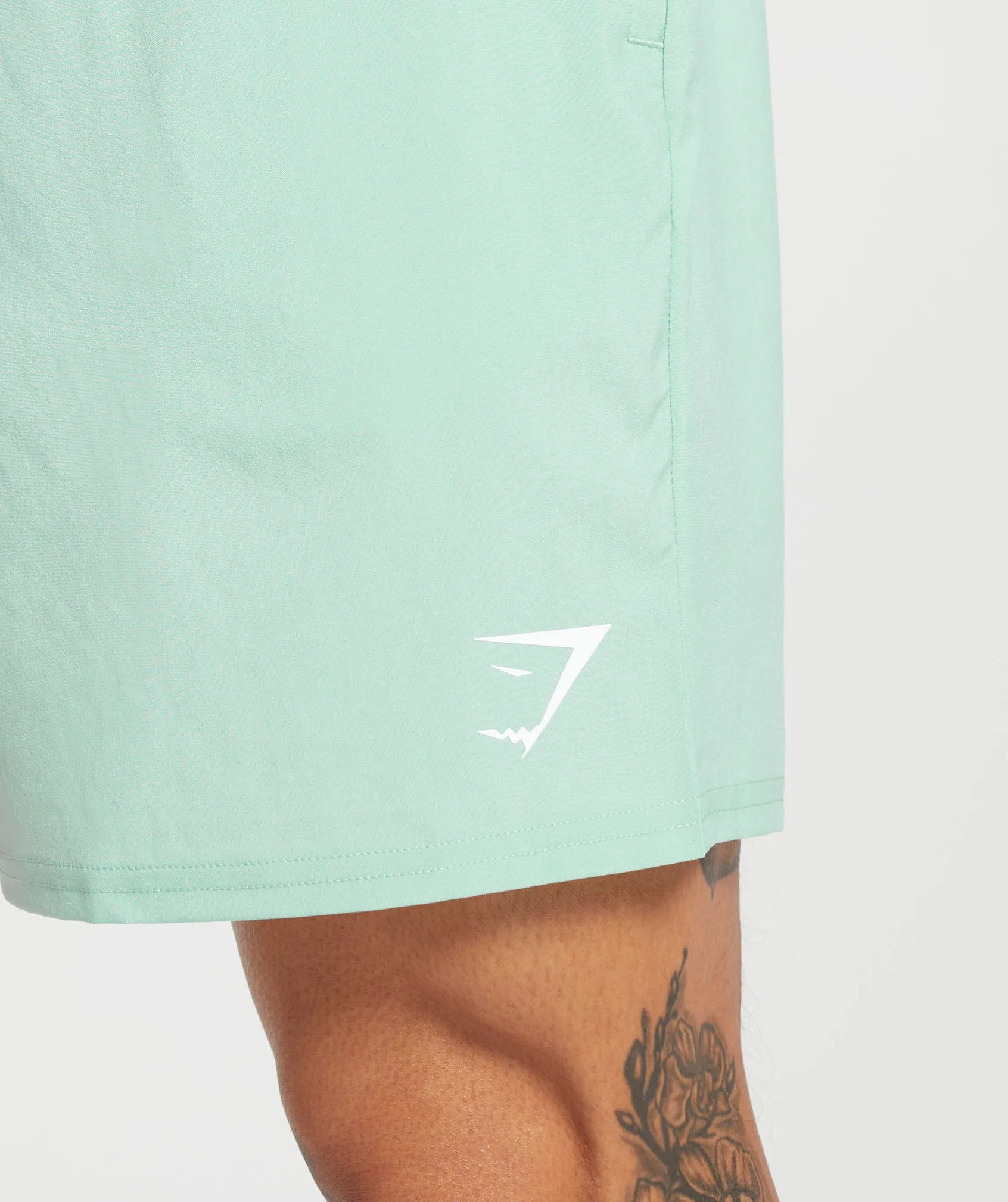 Gymshark Arrival 7" Shorts - Lido Green sold by Gymshark product image thumbnail 5