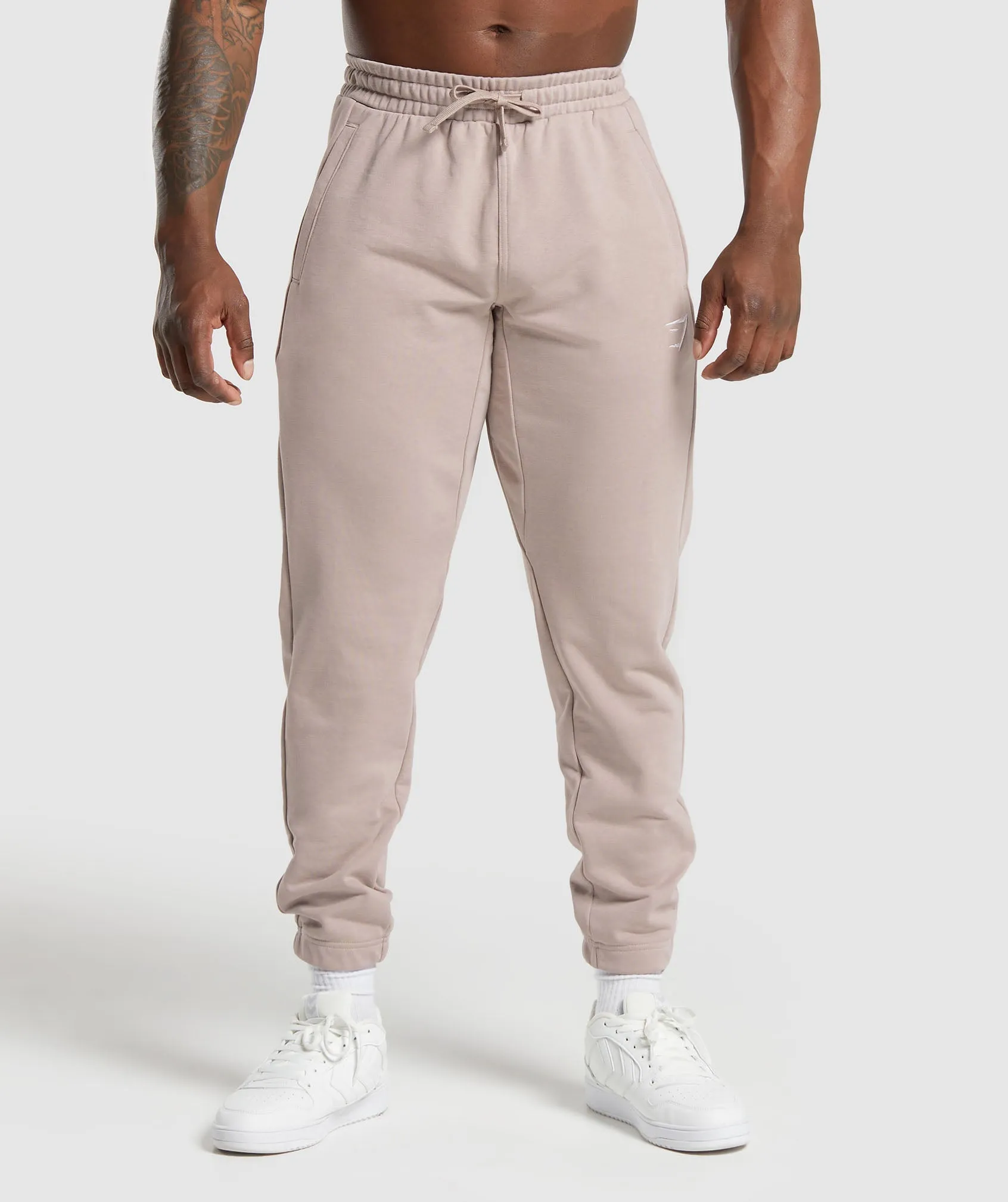 Gymshark Essential Oversized Joggers - Stone Pink sold by Gymshark
