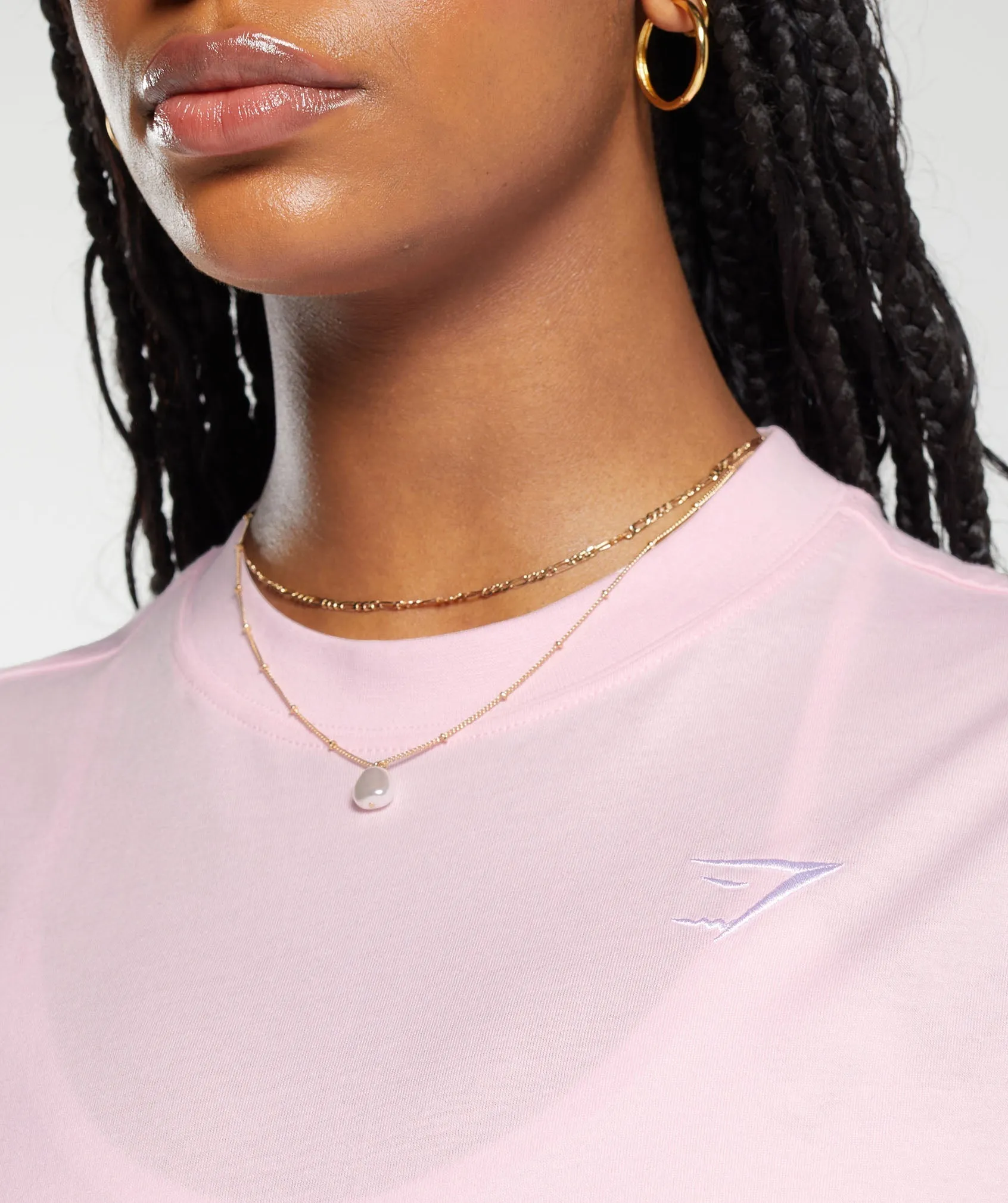 Gymshark Training Oversized T-Shirt - Dolly Pink sold by Gymshark product image thumbnail 5