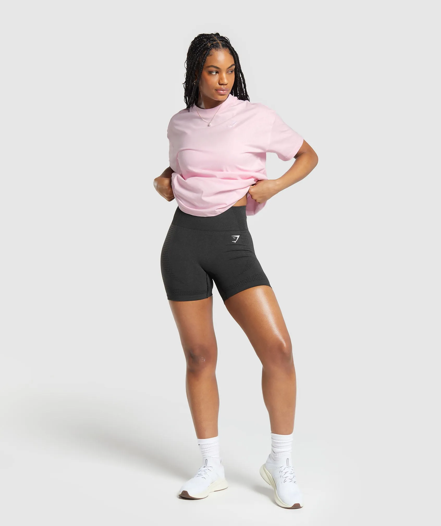 Gymshark Training Oversized T-Shirt - Dolly Pink sold by Gymshark product image thumbnail 4
