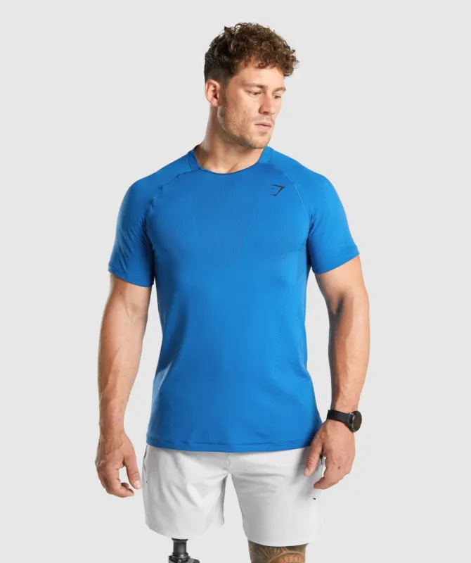 Gymshark Apex Perform T-shirt - Blue sold by Gymshark