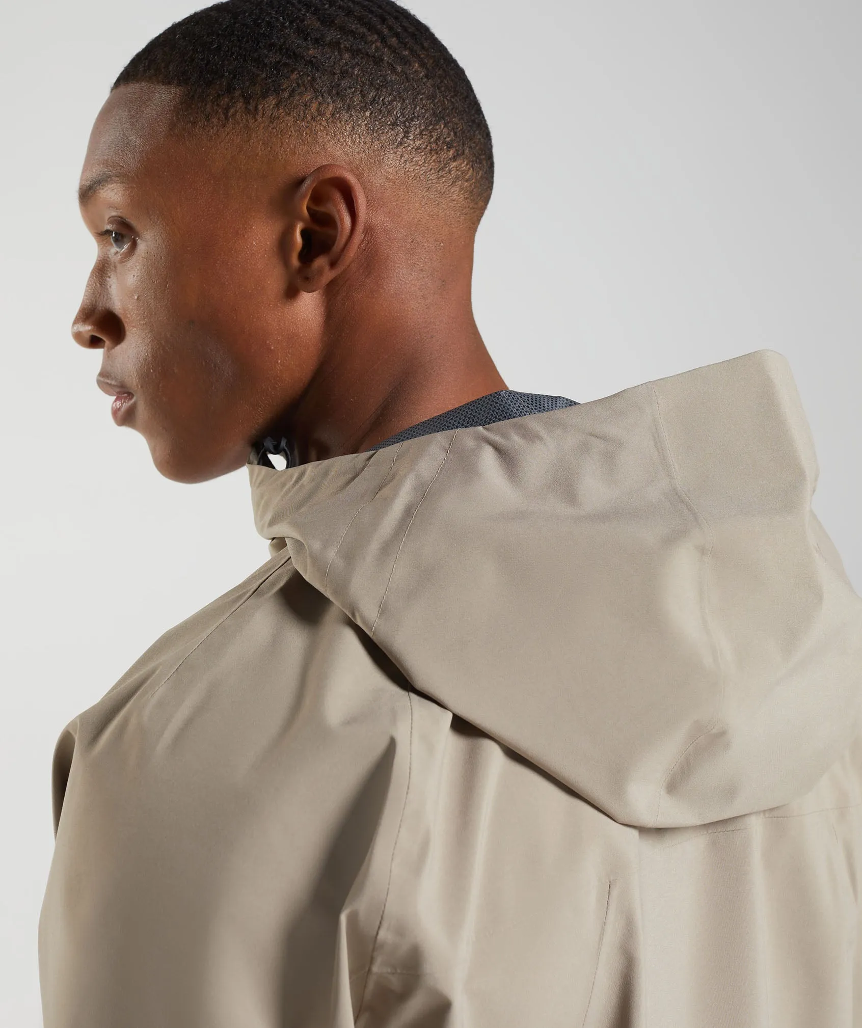 Gymshark Retake Jacket - Cement Brown sold by Gymshark product image thumbnail 5