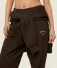 Gymshark Phys Ed Graphic Sweatpants - Archive Brown sold by Gymshark