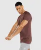 Gymshark Geo Seamless T-Shirt - Cherry Brown/Black sold by Gymshark