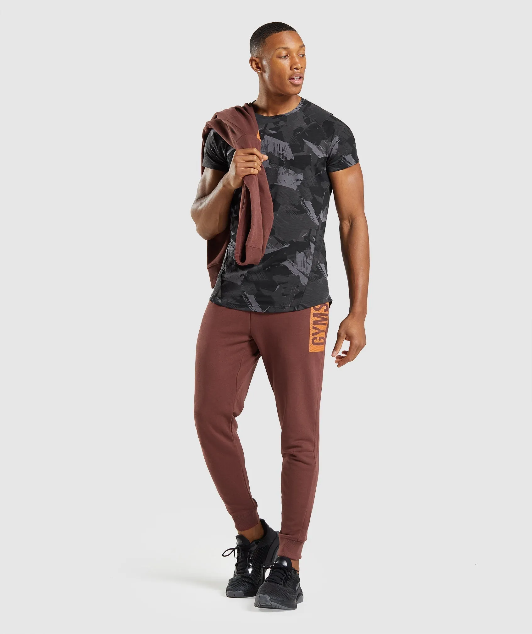 Gymshark Bold Joggers - Cherry Brown sold by Gymshark product image thumbnail 4