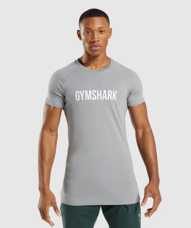 Gymshark Apollo T-Shirt - Smokey Grey sold by Gymshark