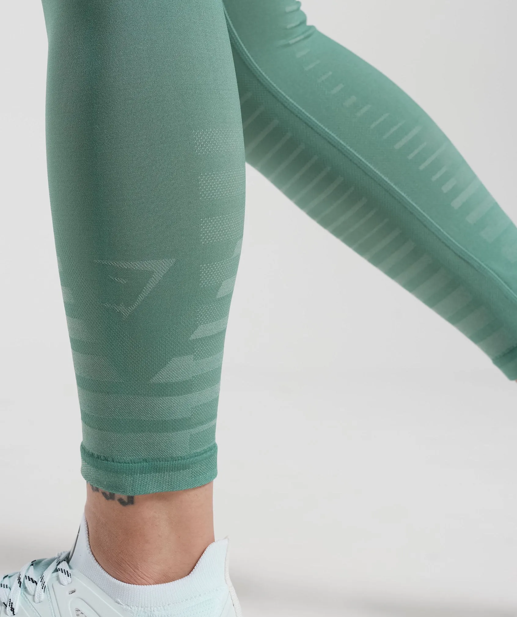 Gymshark Apex Limit Leggings - Ink Teal/Frost Teal sold by Gymshark product image thumbnail 5
