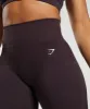 Gymshark Adapt Fleck Seamless Leggings - Plum Brown/Dewberry Purple sold by Gymshark
