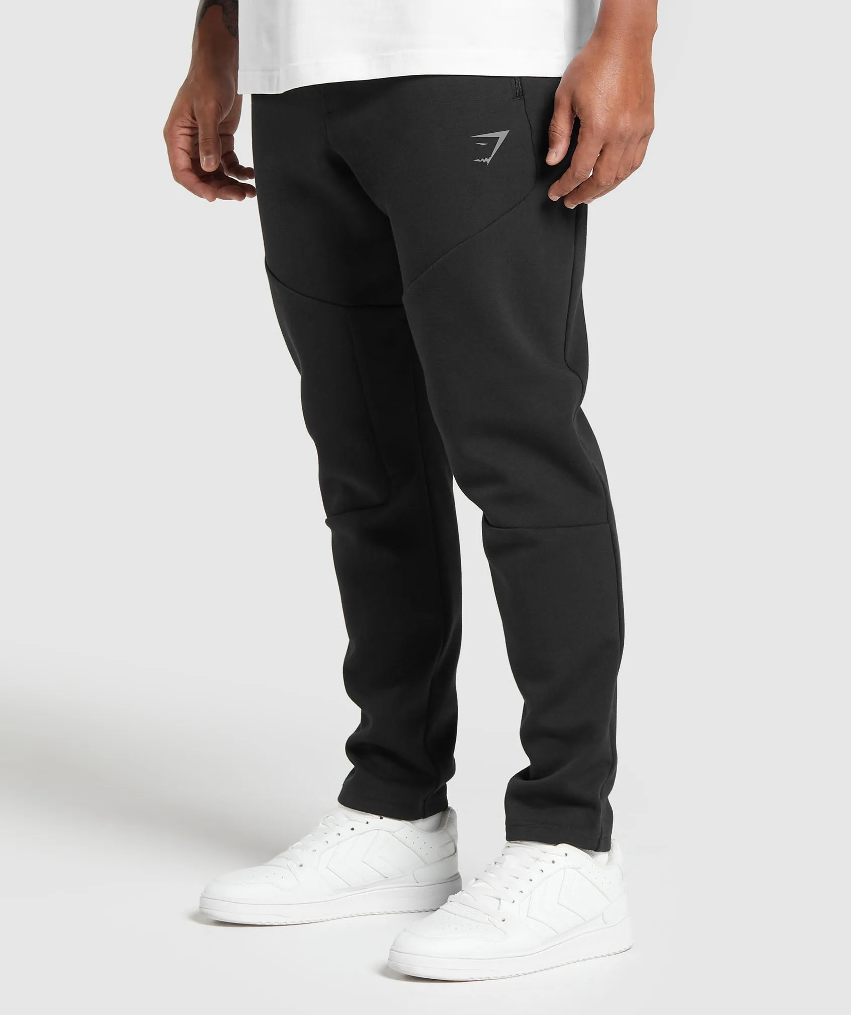 Gymshark Interlock Tech Joggers - Black sold by Gymshark