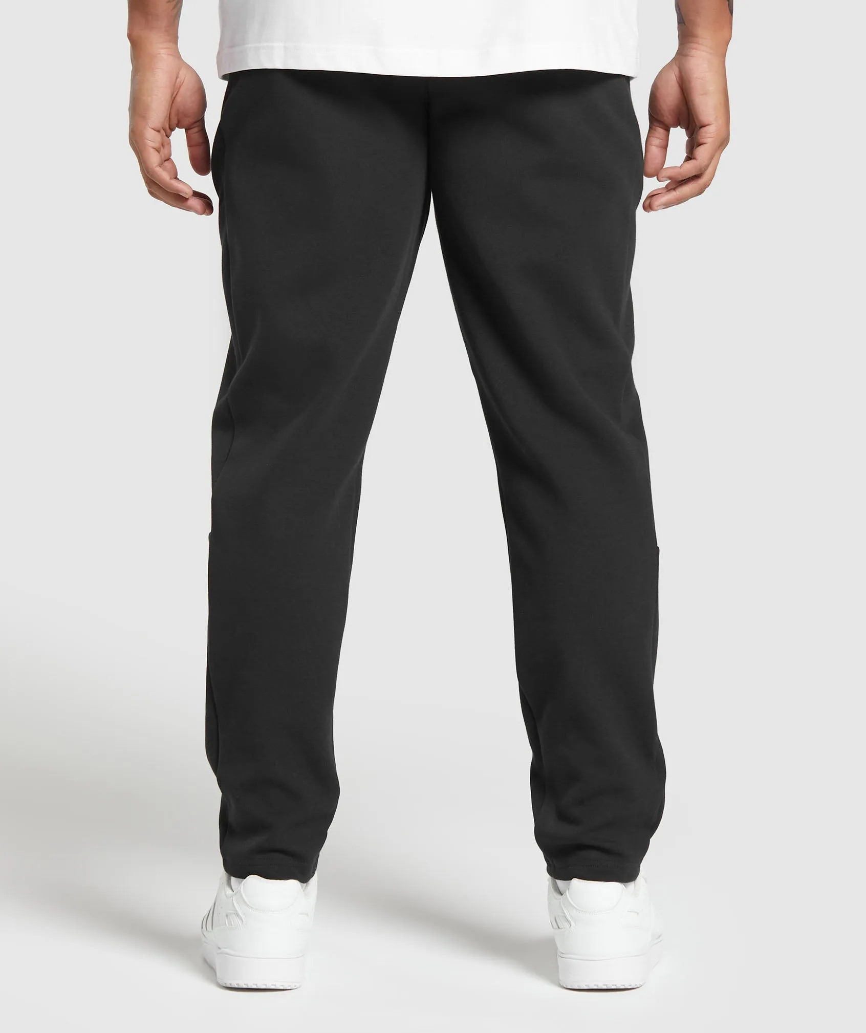 Gymshark Interlock Tech Joggers - Black sold by Gymshark product image thumbnail 3