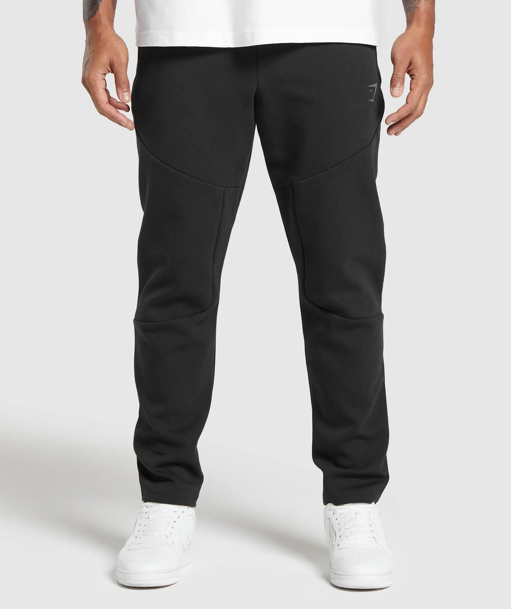 Gymshark Interlock Tech Joggers - Black sold by Gymshark product image thumbnail 2