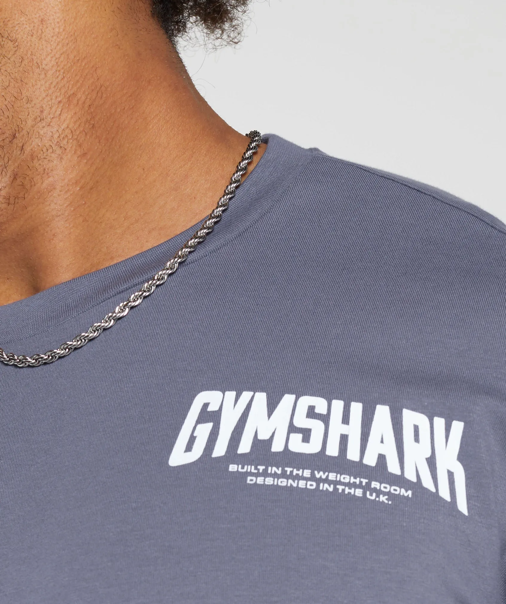 Gymshark Cartoon Lifting T-Shirt - Dewberry Purple sold by Gymshark product image thumbnail 5