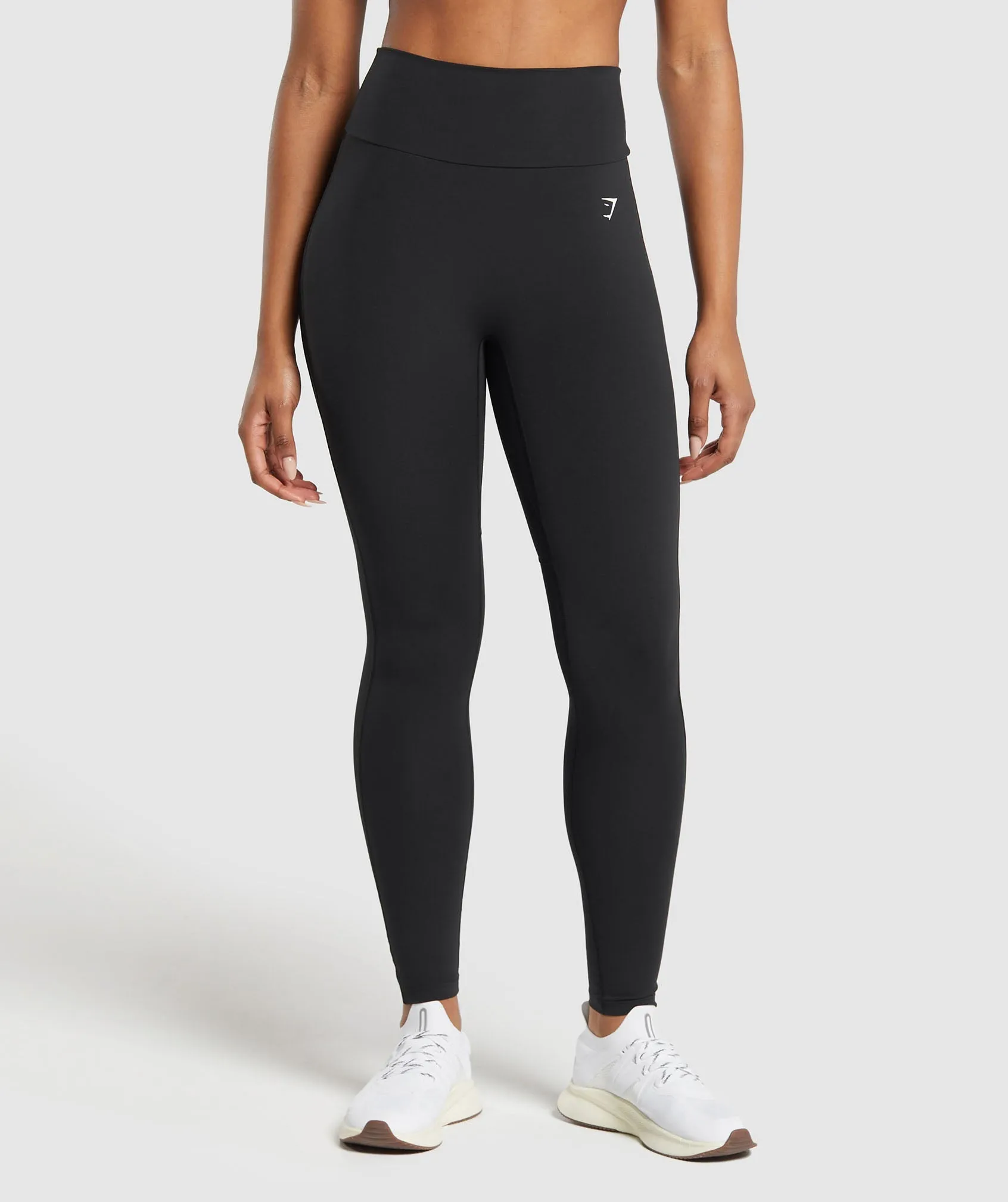 Gymshark Mesh Placement Leggings - Black sold by Gymshark product image thumbnail 2