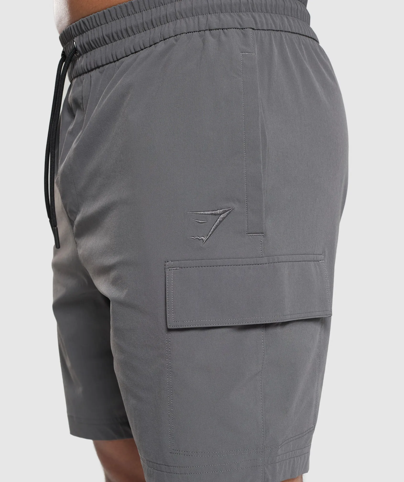 Gymshark Stretch Woven Cargo Shorts - Graphite Grey sold by Gymshark product image thumbnail 5