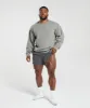 Gymshark Heritage Washed Crew - Smokey Grey sold by Gymshark