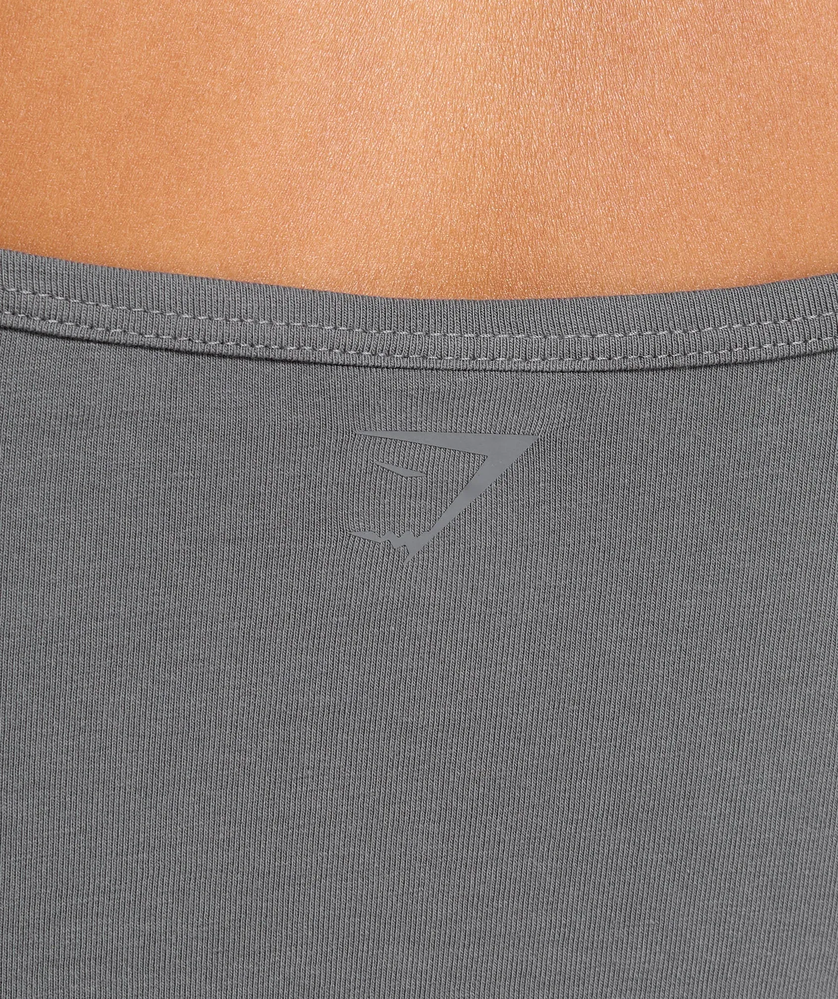 Gymshark Cotton Cami Tank - Brushed Grey sold by Gymshark product image thumbnail 5