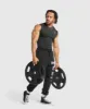 Gymshark Element Tank - Black sold by Gymshark
