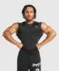 Gymshark Element Tank - Black sold by Gymshark