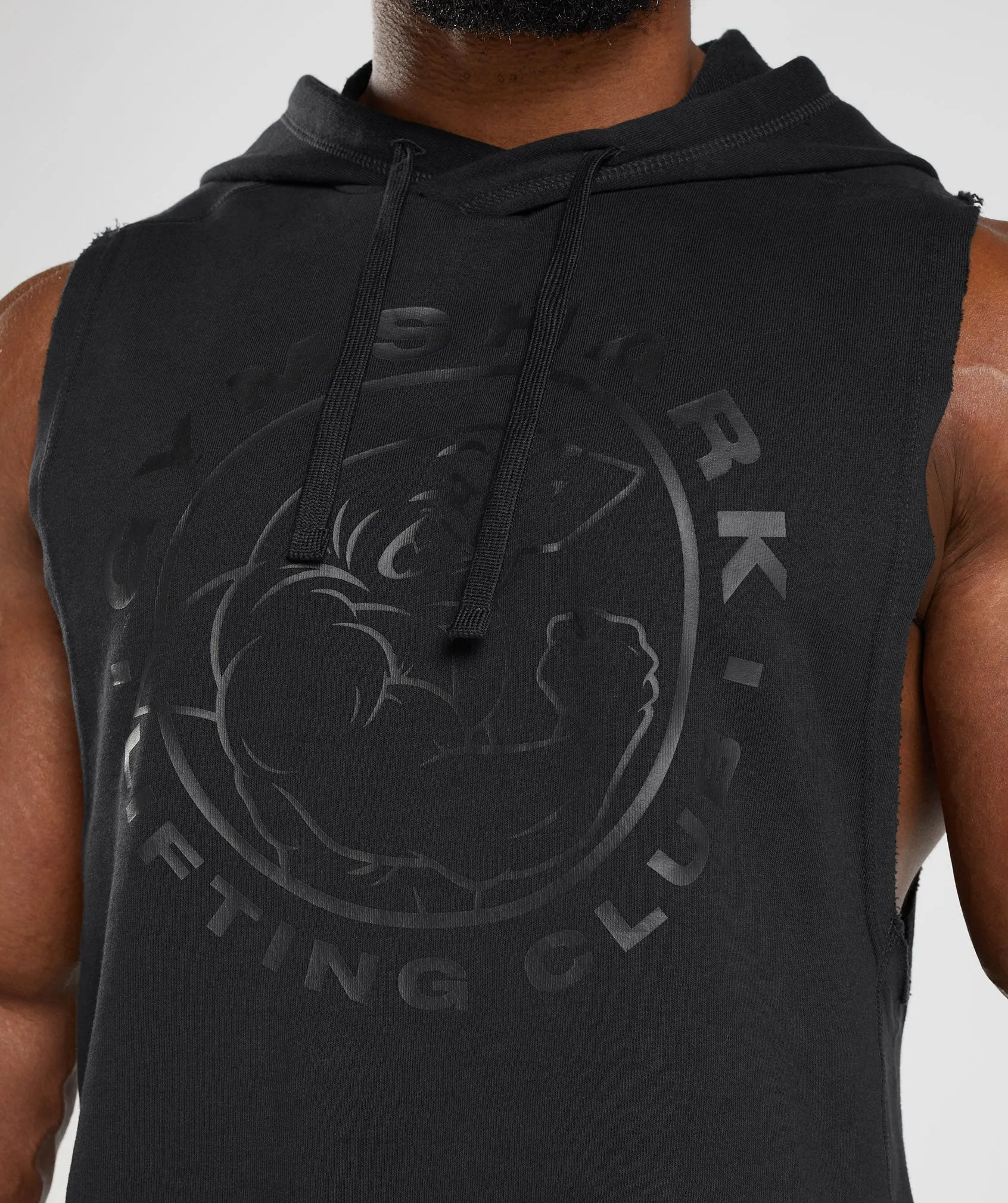Gymshark Legacy Drop Arm Hoodie - Black sold by Gymshark product image thumbnail 5