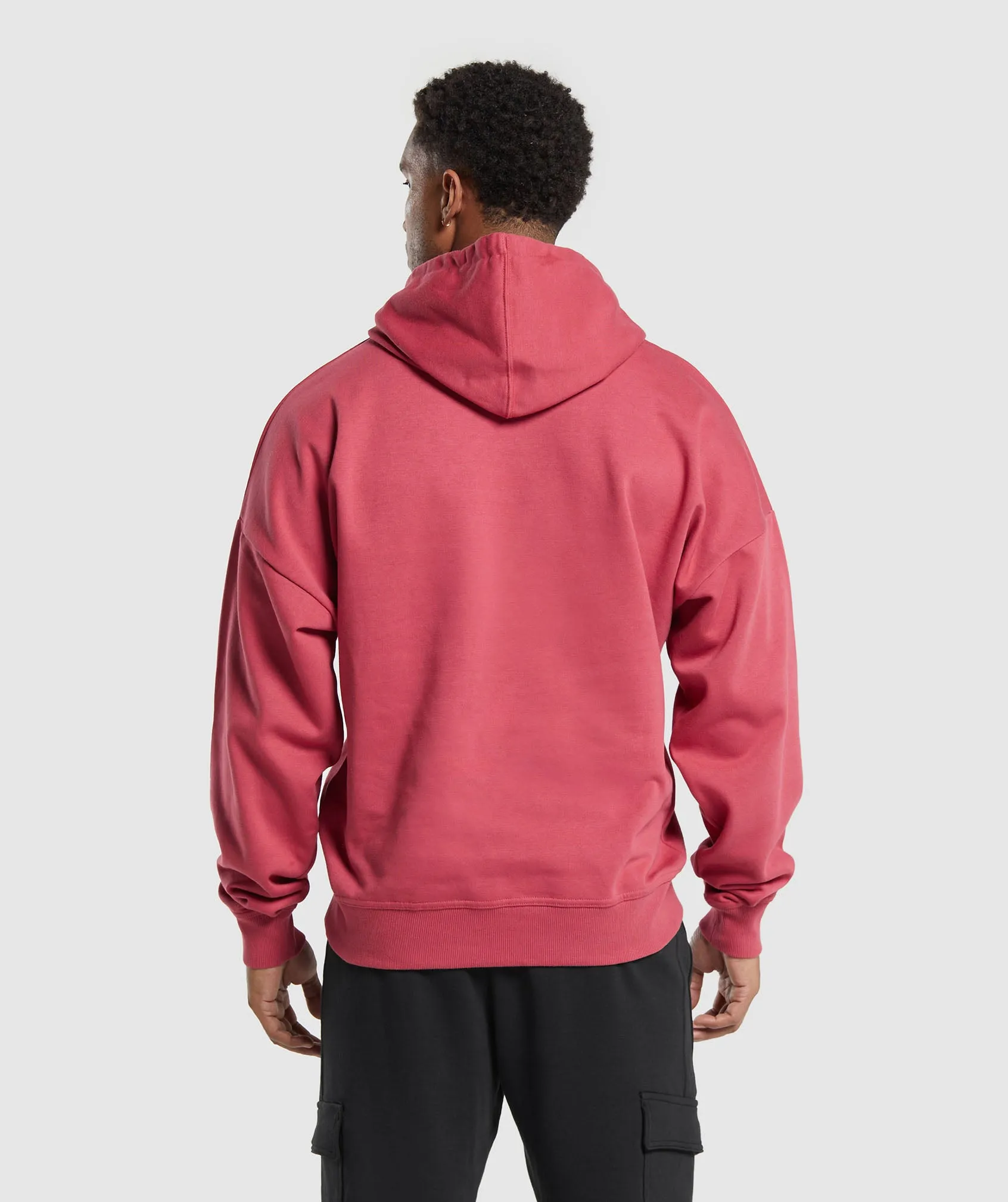 Gymshark Crest Oversized Hoodie - Vintage Pink sold by Gymshark product image thumbnail 2