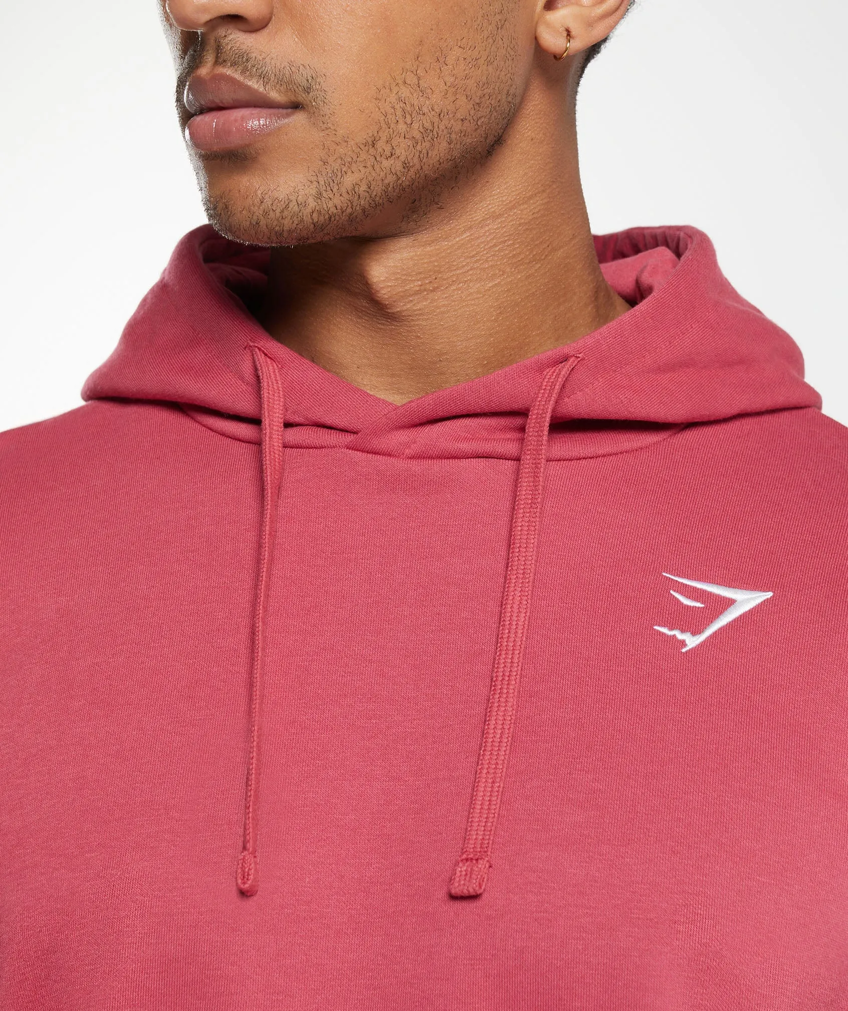 Gymshark Crest Oversized Hoodie - Vintage Pink sold by Gymshark product image thumbnail 5