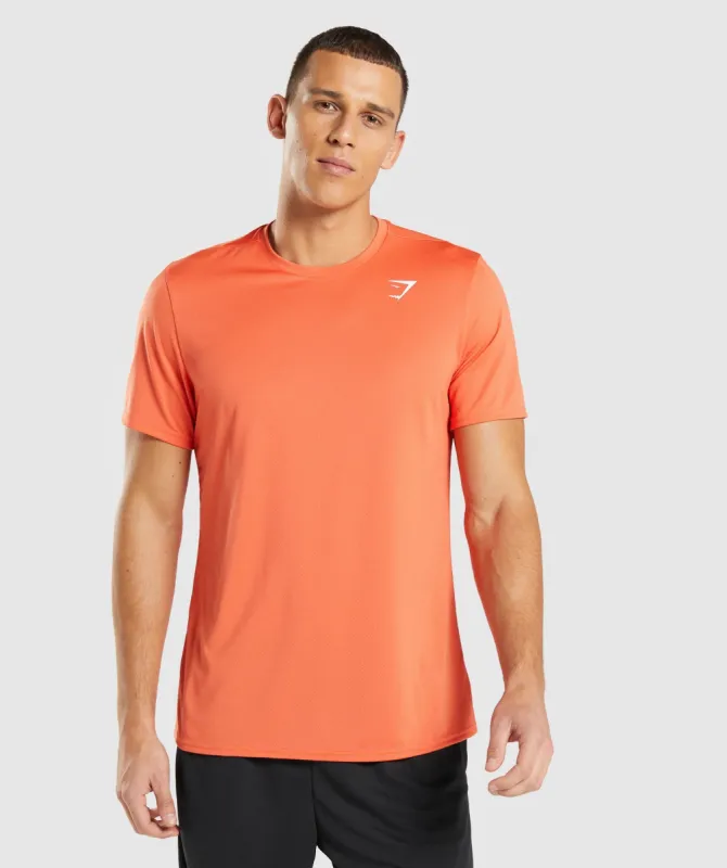 Gymshark Arrival T-Shirt - Papaya Orange sold by Gymshark