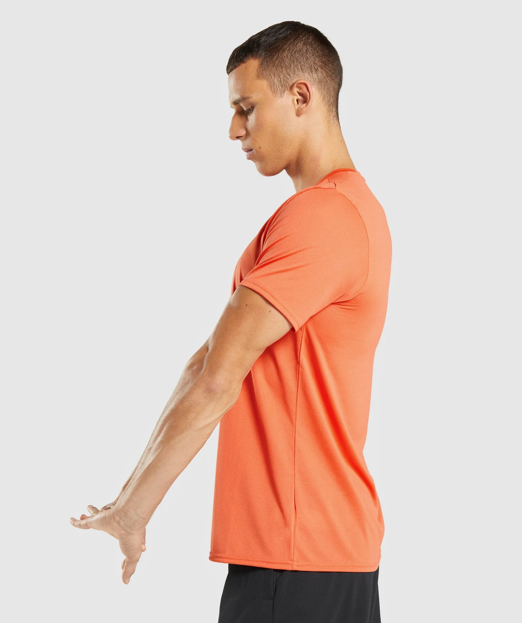 Gymshark Arrival T-Shirt - Papaya Orange sold by Gymshark product image thumbnail 3